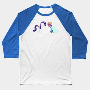 Rarity puts Frazzle Rock in a dress 2 Baseball T-Shirt